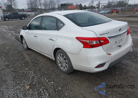 2019 Nissan Sentra S из США, поврежденный, VIN 3N1AB7AP3KY206184